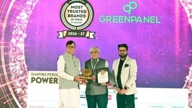 Business News | Greenpanel Industries Ltd. Becomes One of the Most Trusted Brands of India 2026-27