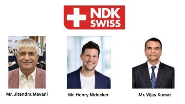 Business News | NDK Swiss Enters India, Southeast Asia Via Master License Deal with Montclair Interglobe Pvt. Ltd.