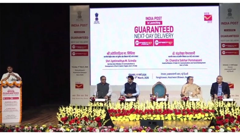 Business News | Department of Posts Launches '24 Speed Post' for Next-day Guaranteed Delivery in Six Cities
