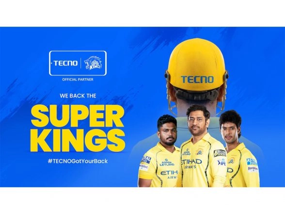 Business News | TECNO Launches #TECNOGotYourBack, Becomes the Backbone of Chennai Super Kings as First Proof Point