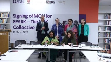 World News | British Council Signs MoU with SPARK to Support Women's Entrepreneurship, Skills Development in India