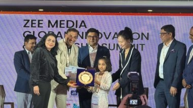 Business News | Indian Homeopathic Physician Dr. Arpit Chopra Jain Honoured at International Summit in China