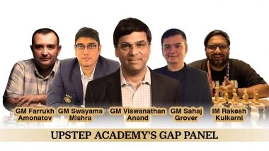 Business News | Upstep Academy Introduces Grandmaster Accelerator Program (GAP) to Expand Structured Elite Chess Training