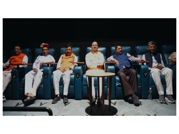 Entertainment News | Uttarakhand CM Watches 'The Kerala Story 2' in Dehradun, Says Films Can Raise Awareness on Sensitive Issues