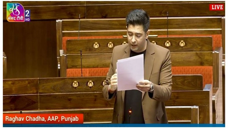 India News | Raghav Chadha Seeks End to Minimum Balance Penalties in Banking System