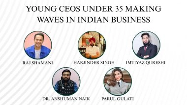 Business News | Young CEOs Under 35 Making Waves in Indian Business