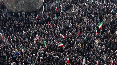 World News | Iran: Funeral Procession Held for IRIS Dena Sailors