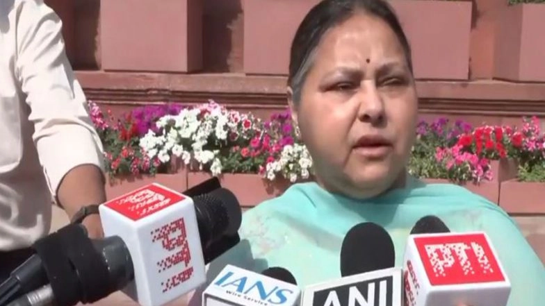 India News | RJD's Misa Bharti Alleges Horse-trading After Opposition MLAs Skip Rajya Sabha Vote