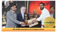 Business News | Chargeup Wins Prestigious Aegis Graham Bell Award for AI Driven Innovation in EV