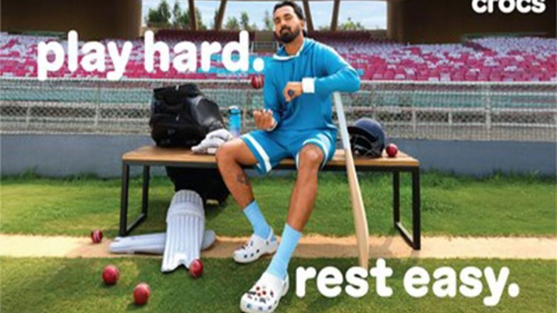 Business News | Crocs™ Brings KL Rahul on Board as Brand Ambassador with 'Play Hard. Rest Easy.' Campaign