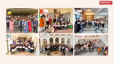 Business News | SOMANY Ceramics Continues to Build Upon Its Waste Tile Reuse Initiative on Global Recycling Day 2026