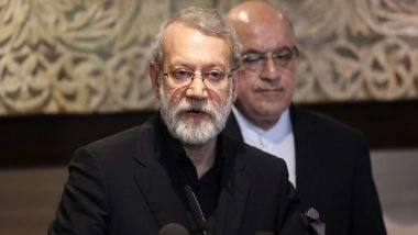 World News | Iran Holds Funerals for Ali Larijani, Basij Chief Gholamreza Soleimani in Tehran