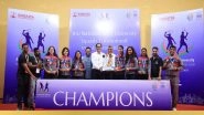 Sports News | Somaiya Vidyavihar University Men's, Women's Teams Win AIU Inter-University Squash Tournament 2025-26
