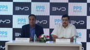 Business News | PPS Motors Inaugurates India's  Largest BYD Showroom in Delhi