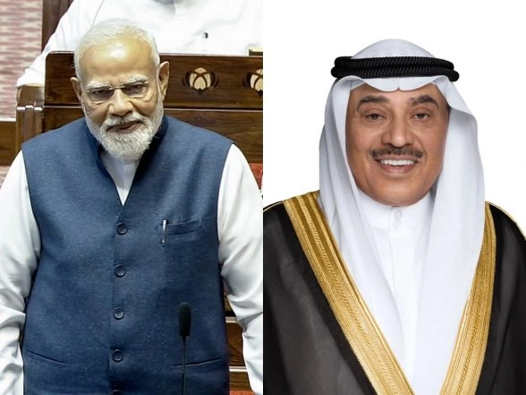 World News | PM Modi Extends Eid Greetings to Kuwait Crown Prince, Calls for Safety in St of Hormuz
