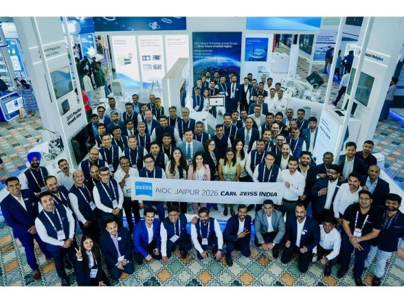 Business News | ZEISS India's Latest Medical Technology and Vision Care Solutions Showcased at All India Ophthalmological Society (AIOC) Annual Conference 2026