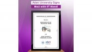 Business News | Adani University Signs MoU with IIT Mandi to Expand Research and Academic Collaboration
