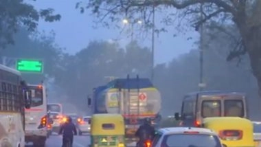 India News | Rain Brings Relief to Delhi; IMD Issues Yellow Alert, More Showers Expected Till March 20