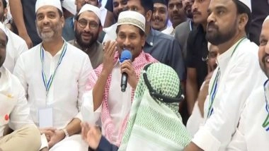 India News | YSRCP President Jagan Reddy Calls for Unity, Brotherhood During Iftar Party