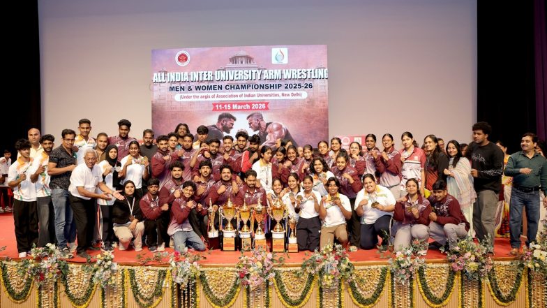 Sports News | MG University, University of Calicut Crowned Champions at All India University Armwrestling Championship