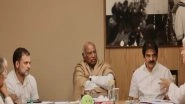 India News | Rahul Gandhi Attends Party's CEC for Puducherry Led by Mallikarjun Kharge; Discusses Roadmap for Assembly Elections