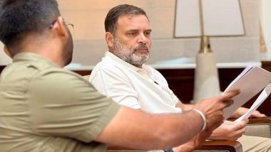 India News | Rahul Gandhi, Priyanka Gandhi Meet Nitin Gadkari; Flags Concerns of Rajasthan Vehicle Body Builders' over New Fees