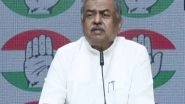 India News | Action to Be Taken Against Cross-voters: Haryana Congress in Charge Hariprasad on RS Polls