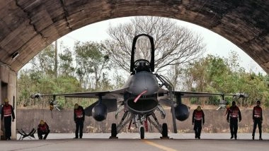 World News | Taiwan Detects 12 PLA Aircraft, 9 PLAN Vessels, 2 Official Ships Around Territory