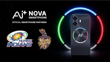 Business News | Ai+ Smartphone Signs as Official Smartphone Partner for 2 Leading IPL Teams