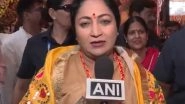 India News |  Delhi CM Rekha Gupta Offers Prayers at Jhandewalan Temple on Chaitra Navaratri in New Delhi