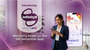 Business News | SBI Securities Introduces 'Women's Mode' on App to Empower Women Investors Under Infinity8 Initiative