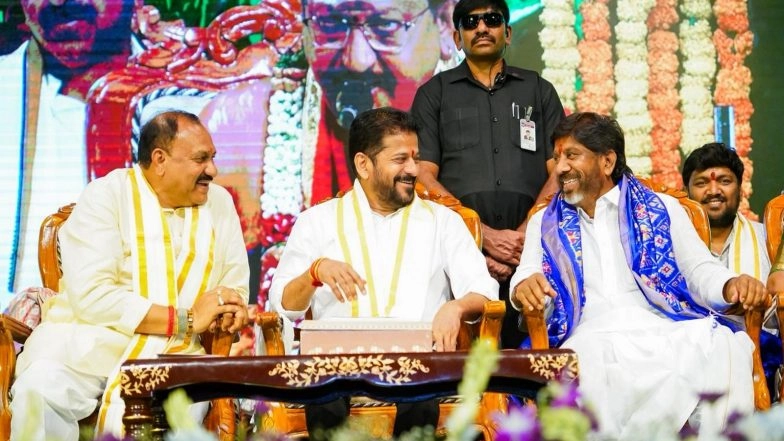 India News | Telangana CM Participates in Sri Parabhava Nama Ugadi Celebrations