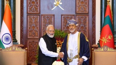World News | PM Modi Extends Advance Eid Greetings to Oman Sultan, Calls for 'safe, Free' Navigation Through Strait of Hormuz Amid Conflict
