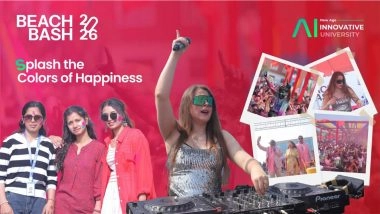 Business News | Future University Bareilly Hosts Spectacular Holi Beach Bash 2026 with DJ Mari Lioness, Influencers & Grand Campus Celebration