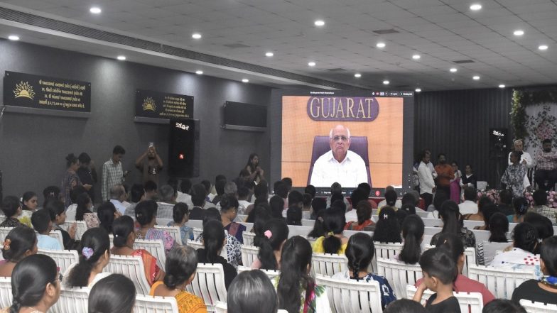 India News | Gujarat CM Bhupendra Patel Inaugurates, Lays Foundation for Rs 413.81 Crore Projects in Porbandar