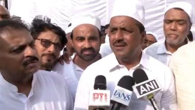 India News | Karnataka Speaker Offers Eid Prayers, Prays for 'peace and Unity'