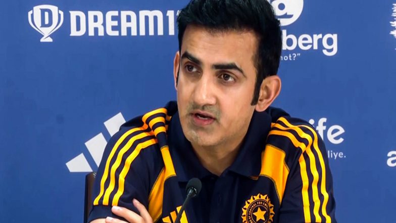 Sports News | Team India Head Coach Gautam Gambhir Moves Delhi HC over AI Deepfakes; Posts Hearing for Monday