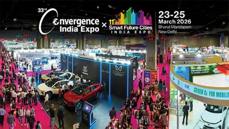 Business News | 33rd Convergence India & 11th Smart Future Cities India Expo Set to Accelerate AI, 6G, and Next-Generation Urban Innovation