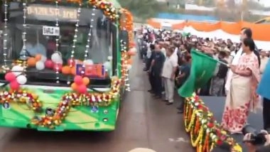 India News | Delhi CM Rekha Gupta Flags off 300 New EV Buses
