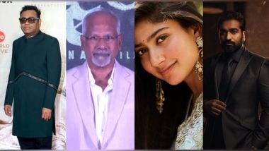 Entertainment News | AR Rahman to Compose Music for Mani Ratnam's Upcoming Film with Vijay Sethupathi, Sai Pallavi