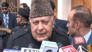 India News | JKNC Chief Farooq Abdullah Calls for Peace Amid Ongoing West Asia Conflict