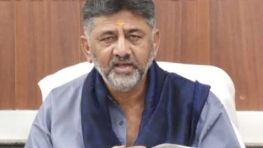 India News | Karnataka Dy CM DK Shivakumar Announces New Policy to Ban Vendors on Main Roads; Fine for Flex Banners