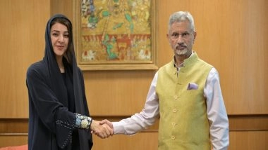 World News | UAE Minister Reem Al Hashimy Visits New Delhi to Discuss Regional Security and Maritime Stability