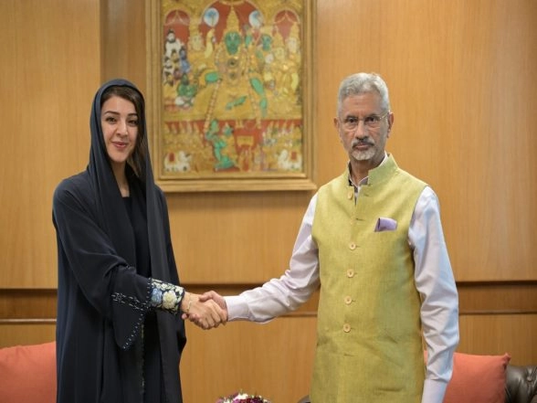 World News | UAE Minister Reem Al Hashimy Visits New Delhi to Discuss Regional Security and Maritime Stability