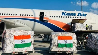 World News | India Sends 2.5 Tons of Emergency Aid to Kabul Following Deadly Airstrike