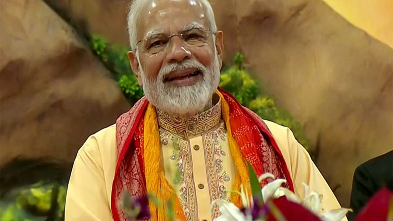 India News | PM Modi Offers Salutations to Maa Chandraghanta on Third Day of Chaitra Navratri