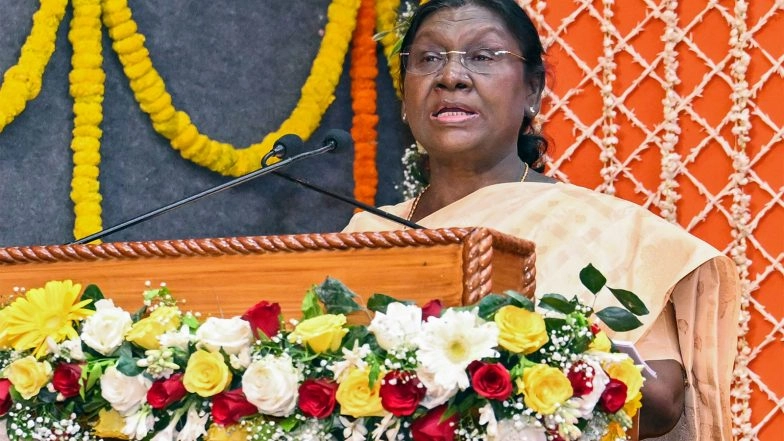 India News | President Murmu Extends Greetings of Sarhul; Hopes for Sustainable Development