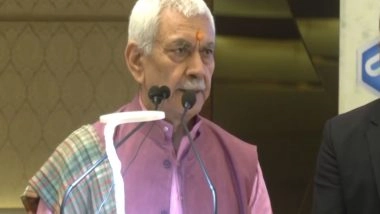 India News | J&K LG Manoj Sinha Extends Eid-ul-Fitr Greetings, Wishes Peace and Prosperity