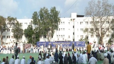 India News | Andhra: Thousands Gather for Eid Prayers in Vijayawada