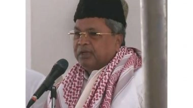 India News | CM Siddaramaiah Joins Eid Prayers in Bengaluru